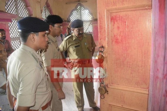 No arrest yet in Laxmi Narayan Bari theft case : Weak Policing causing Increasing theft, rising Crimes in Agartala : Tripuraâ€™s Law & Order deteriorates under DGP A.K.Sukla
